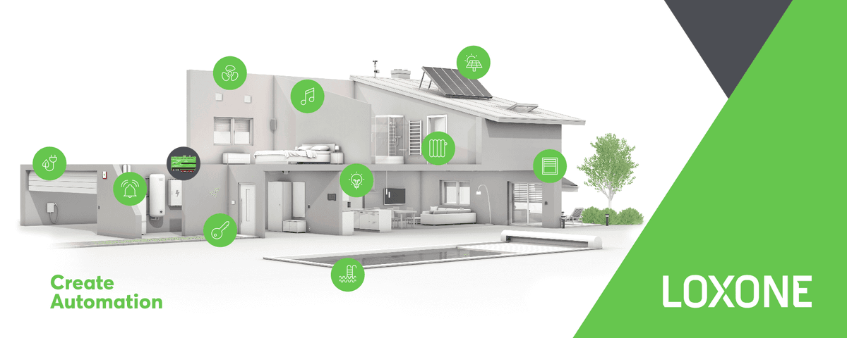 Loxone chytrý dům – přehled funkcí